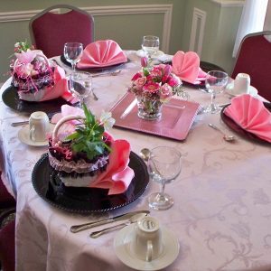 BRIDAL SHOWER FLOWERS IN PINKS