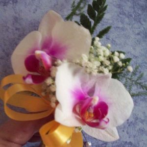 PINK PHALENOPSIS ORCHID CORSAGE